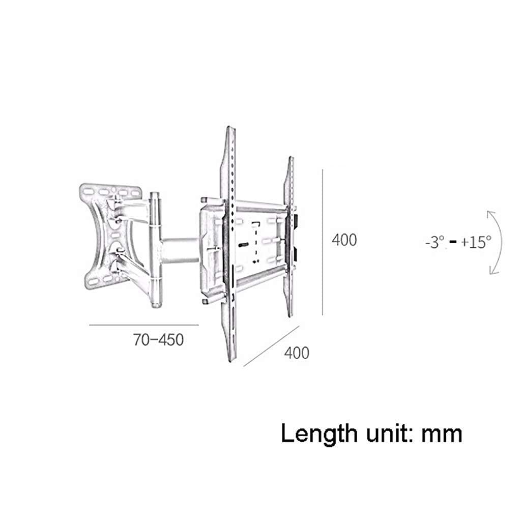 Stojak na telewizor uchwyt ścienny uniwersalny obrotowy uchwyt ścienny do telewizora 55.9-139.7 cm TV/Display TV Mount Stands TV Rack