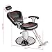 PanaCasa - Sillón Peluquería Barbería Maquillaje Tapizado PU Giratorio 360 grados Ajustable...