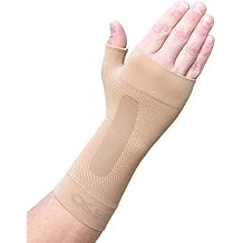 OrthoSleeve WS6 Compression Wrist Sleeve/Carpal Tunnel Wrist Brace, Supports Pain and Strain and Fatigue