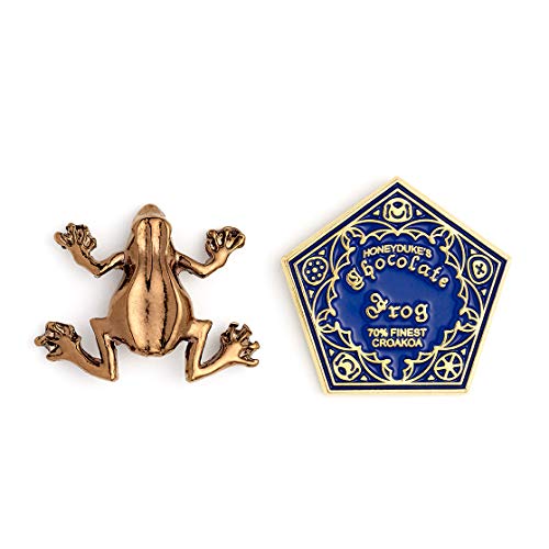 HARRY POTTER Chocolate Frog Pin Badge- HPPB157, One Size, Metal, No_Stone