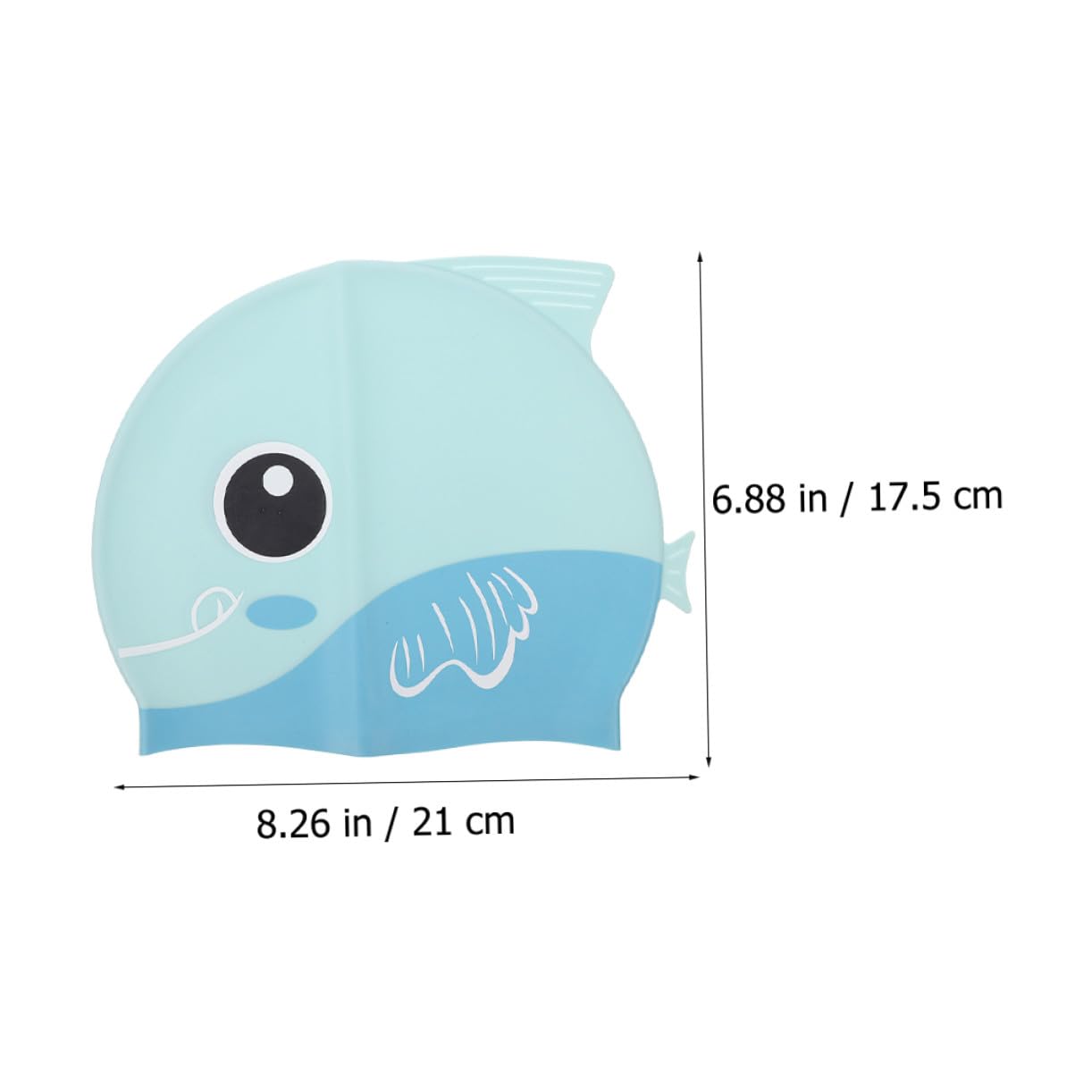 VANZACK 10pièces Bonnet De Natation Silicone pour Chapeaux De Bain Cartoon Étanches Et pour Moyen Moyen