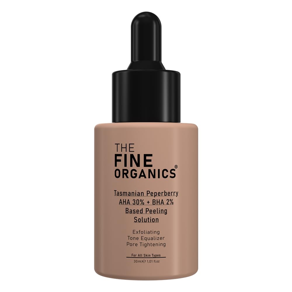 Tazmanya Biberi Özlü AHA%30 + BHA%2 Cilt Tonu Eşitleyici ve Arındırıcı Kırmızı Peeling Serum