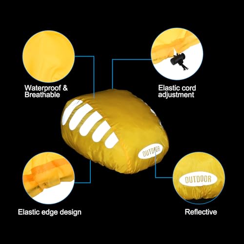 PATIKIL Cycling Bicycle Helmet Cover - Image 3
