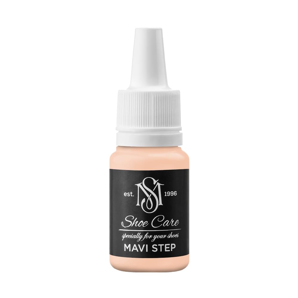 Peinture cuir pour chaussures et sacs MAVI STEP teinture universelle abricot brûlé