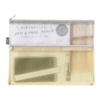 Amazon.co.jp: ミドリ マルチポーチ ペン&ツールポーチ B5 メッシュ