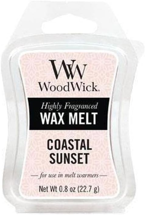 Coastal Sunset WoodWick Hourglass 3 oz Wax Melt