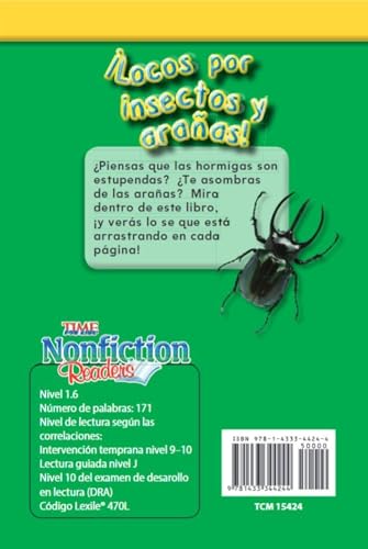 !Locos por insectos y aranas! (Going Buggy) (Spanish Version) (TIME FOR KIDS(r) Nonfiction Readers) (Spanish Edition) - Image 2