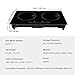 VEVOR Electric Cooktop, 2 Burners, 24'' Induction Stove Top, Built-in Magnetic Cooktop 1800W, 9 Heating Level Multifunctional Burner, LED Touch Screen w/Child Lock & Over-Temperature Protection