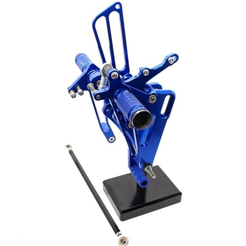 Repose-pieds moto CB400SF en aluminium bleu haute finition VTEC