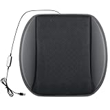 Autositzkissen mit Ventilator,luftzirkulierende und atmungsaktive Sommermatte,Sitzauflage mit Ventilator - Geeignet für Autoreisen Pendeln Familienausflüge Camping Stadtrundfahrten SUV-Fahrzeuge Wohnm