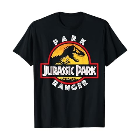 Jurassic Park Circle Park Ranger T-Shirt Cover