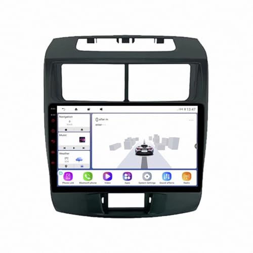Radio Coche 2 DIN Peugeot 407 con Android Auto Mirror Link y pantalla táctil Bluetooth