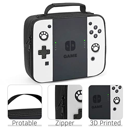 Insulated Lunch Box For Boys Girls, Game Lunch Bag For Work Office Travel Picnic Hiking Beach, Waterproof Leakproof Portable Fits Most Lunch Bento Boxes #TOP2