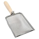 Simple pour garder propre et élégant, cette pelle et le tamis rendent le nettoyage rapide et simple, vous permettant de conserver vos outils facilement au fil du temps