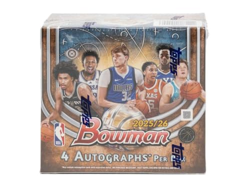 2025-26 Bowman NBA Basketball Hobby Jumbo Box