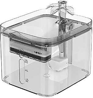 NPET Cat Water Fountain, 3L Automatic Pet Drinking Fountain Dog Water Dispenser