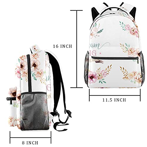 Sac à dos décontracté Eucalyptus crocus pour femme multicolore