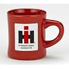 Red Stoneware 8oz Diner MUG with IH Logo