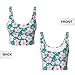 Comfort Fit Spring Pink Blossom Trees Cherry Flowers Art Sports Vest for Women Girls, U-Shaped Back Athletic Tank Tops with Bralette Pads Fast Dry Shirts for Yoga Workout