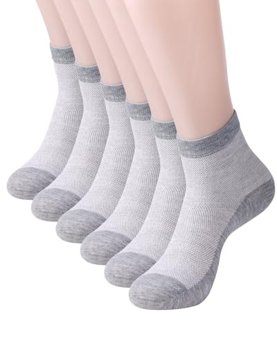 Image of Women's Thin Cool Socks, Comfort Breathable Lightweight Ankle Socks