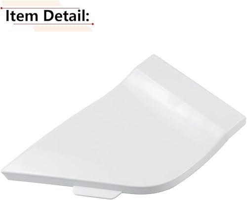 Miniatura 6 de RLB-HILON Puerta de acceso de llenado de depósito de combustible blanca compatible con Ford Transit 150 250 350 350HD 2015 2016 2017 2018 2019 año,