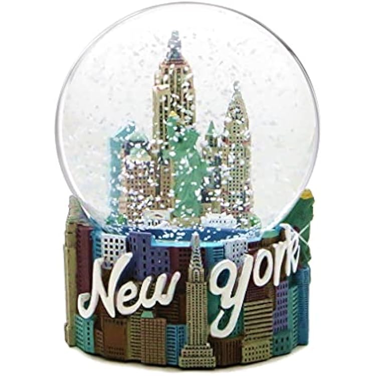 New York City Snow Globe, 3.5 Inches, from NYC Skyline Snow Globes Collection