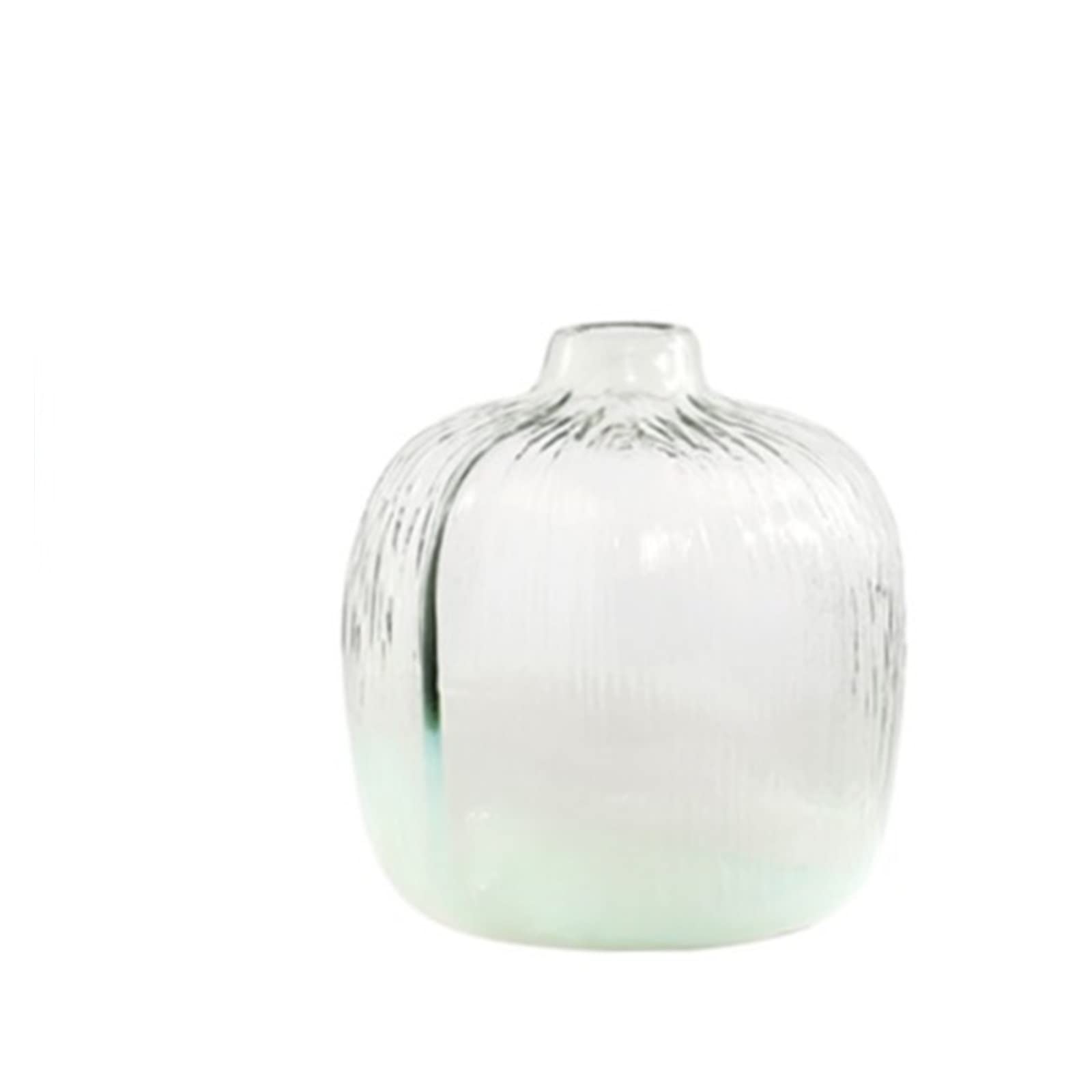 Vase en verre de luxe léger style Ins pour décoration de salon chic