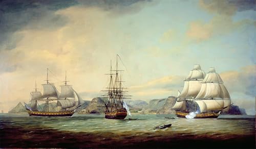 Tableaux sur toile de maître East Indiaman Ceres Luny de qualité