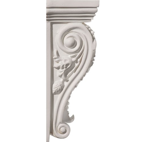 Ekena Millwork COR05X03X08ED 5 1/4-Inch W X 3 1/4-Inch D X 8 3/8-Inch H Edinburgh Corbel thumb #3