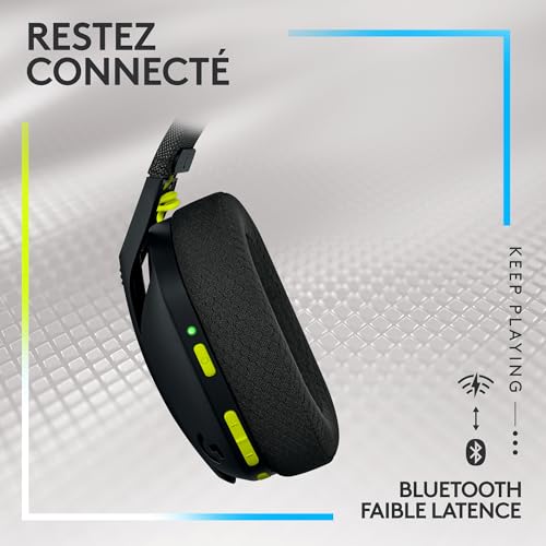 Logitech G305 Souris Gamer sans Fil + Logitech G435 LIGHTSPEED et Bluetooth Sans Fil Casque Gaming, Noir