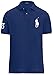 Produktbild POLO RALPH LAUREN Herren-Poloshirt, eng anliegend, aus Netzstoff, Die französische Marine, Mittel