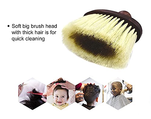 Image of Wooden Long Handle Soft Bristle Multipurpose Dusting Cleaning Brush for Sofa, Clothes, Blanket, Curtains, Home, and Household Cleaner Brushes (M2)