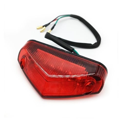 Luz de motocicleta para solucionar la falta de visibilidad trasera