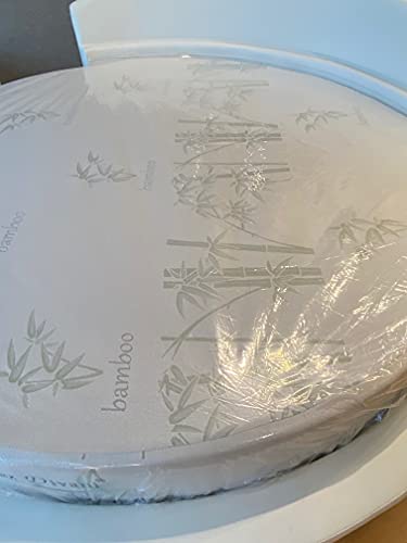 Matisse Panda Round Modern Platform Bed (White) #TOP3