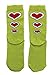Dr. Seuss The Grinch Costume Crew Socks for Adults and Teens Standard
