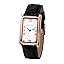 Men's Watch With Rhinestones, Black