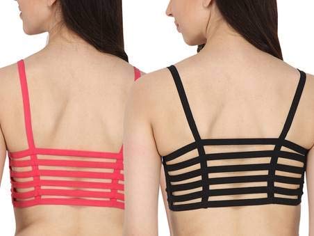 6 strap bralette Clearance