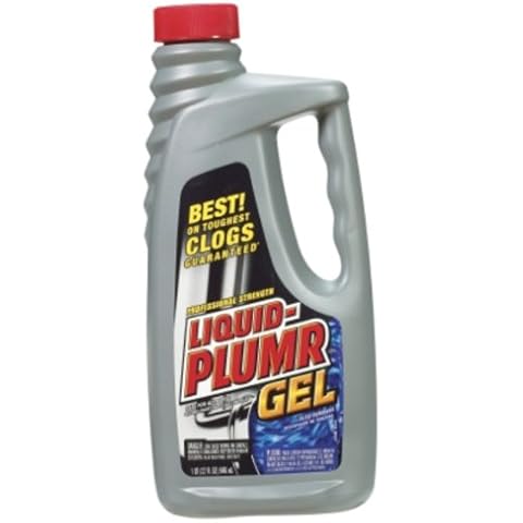 Liquid-Plumr 00243 Professional Strength Drain Opener, 32 fl oz Bottle Cover