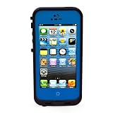 New Waterproof Shockproof Dirtproof Snowproof Protection Case Cover for Apple Iphone 5 (Blue) (GEY7)