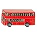 Produktbild SIKU 1321, Doppelstock-Reisebus, Metall/Kunststoff, rot, Spielzeugauto für Kinder