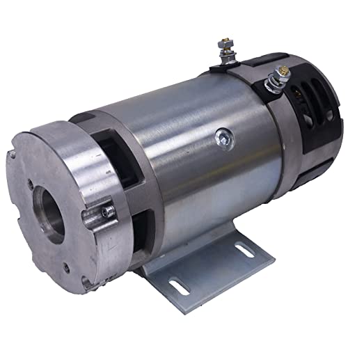 Image of HOLDWELL 24V Electric Hydraulic Pump Motor 147664 IM0398 11.216.992 Compatible with Skyjack Electric Scissor Lift SJIII3215 SJIII3219 SJIII3220 SJIII3226 SJIII4620 SJIII4626 SJIII4632 3KW 3100RPM