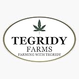 JB Print Tegridy Farms - Farming with Tegridy Vinyl Decal Sticker Car Waterproof Car Decal Bumper...