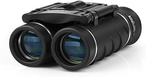 AccuBuddy 8x Zoom Mini Binocular, HD Pocket Sized Wide View Telescope with adjustable Focus, Waterproof