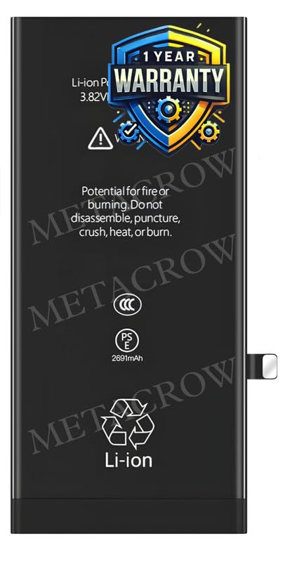 Image of Original Battery Compatible for iPhone 8 Plus (A1864, A1897, A1898, A1899) - (2691mAh) - 1 Year Warranty