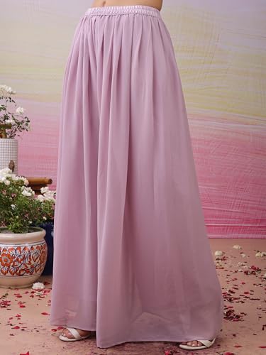 Image of Women's 3 Piece Kurta Pant Dupatta Set | Georgette Fabric Kurta Sets for Woman | Kurti Set for Woman | Elegant Suit Set for Women Georgette Fabric