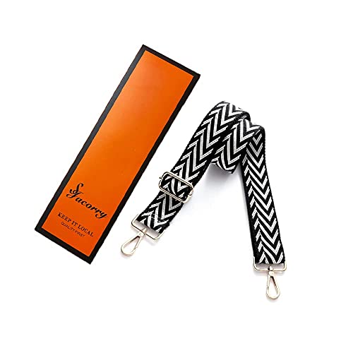Image of S-Jacorry Purse Strap Replacement Crossbody Wide Shoulder Strap Adjustable Canvas Straps Handbag Strap Replacement Belts
