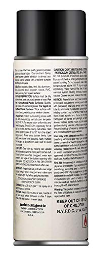 Majic Paints Diamond Hard Acrylic Enamel Satin Paint, Aerosol, 11-Ounce, Satin Black #TOP1