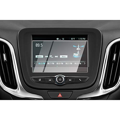 Image of CDEFG Car Screen Protector Center Control Navigation Touch Screen Protector for 2018 2019 Equinox L LS, Tempered Glass HD Scratch Resistance (for 2018 2019 Equinox L LS 7IN)