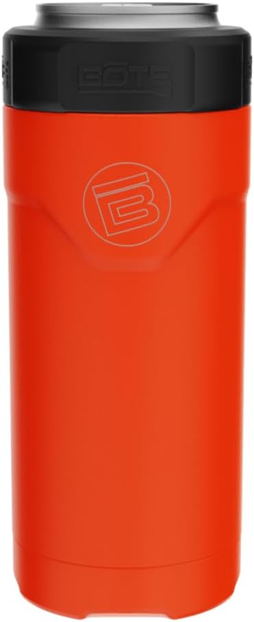 BOTE MAGNEPod Drinkware MAGNEChill Slim Can Cooler Keeps Beer Soda Cold Insulated Attach Magnetically to Compatible SUPs Kayaks Floats 12 oz Multiple Colors