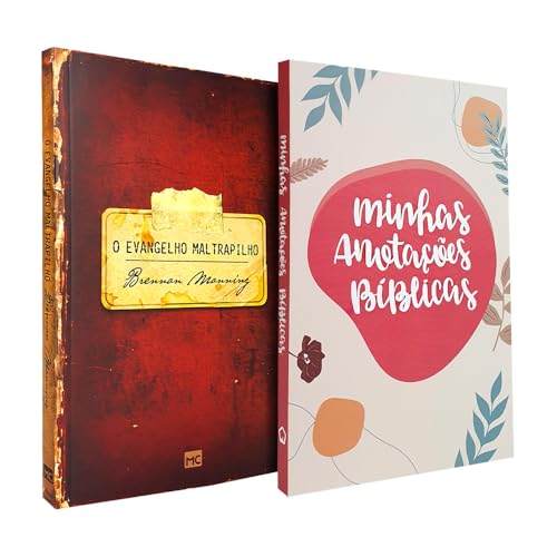 Kit O Evangelho Maltrapilho + Caderno Anotações Bíblicas Boho